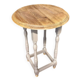 Round side table