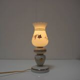 Lampe de table vintage en verre, années 1980, Allemagne