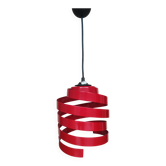 Red spiral suspension
