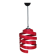 Red spiral suspension