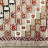 Turkish Kilim Rug 313x108cm shabby chic wool, country home, boho