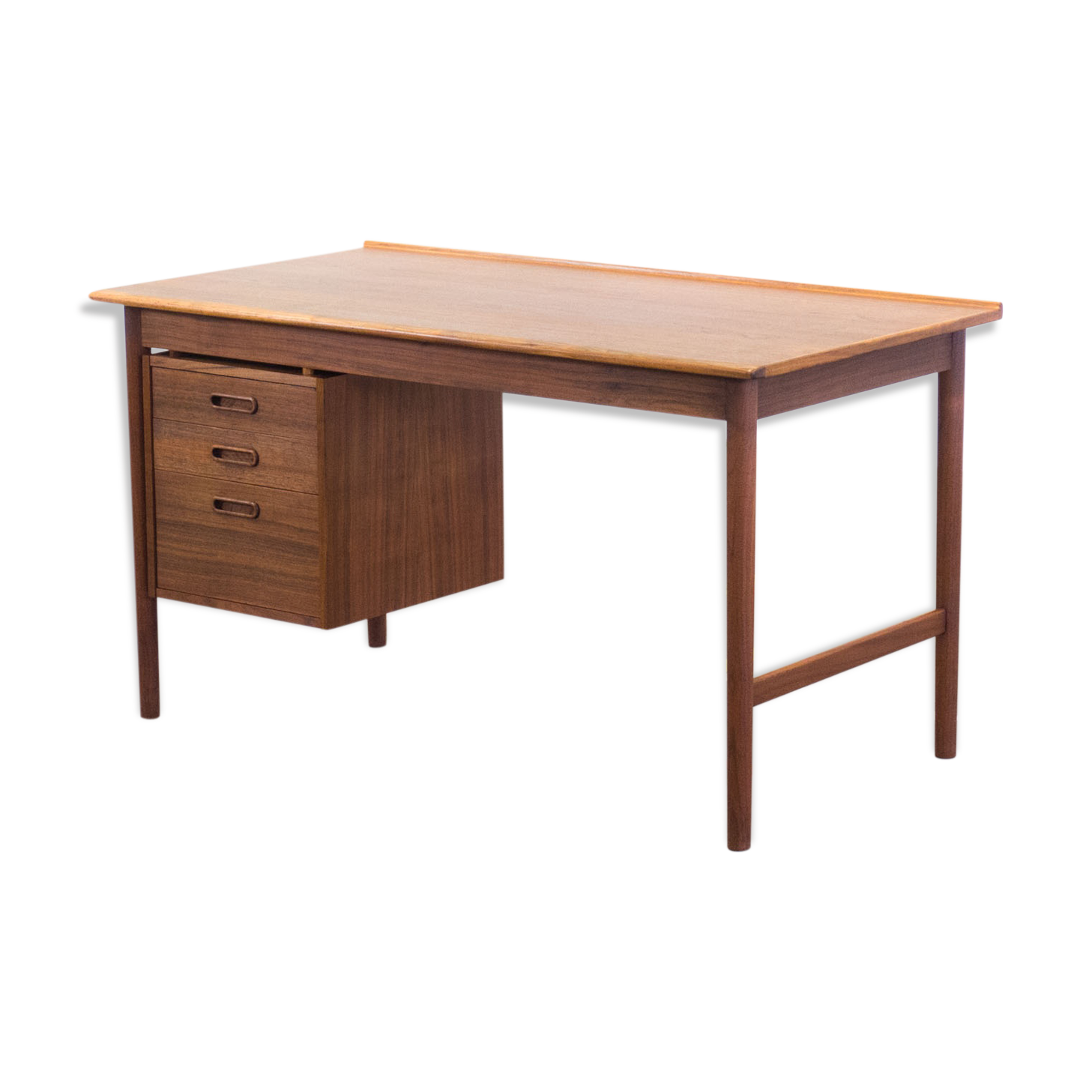 Säffle Möbelfabrik vintage walnut desk