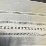 Fabric coupon with embroidery