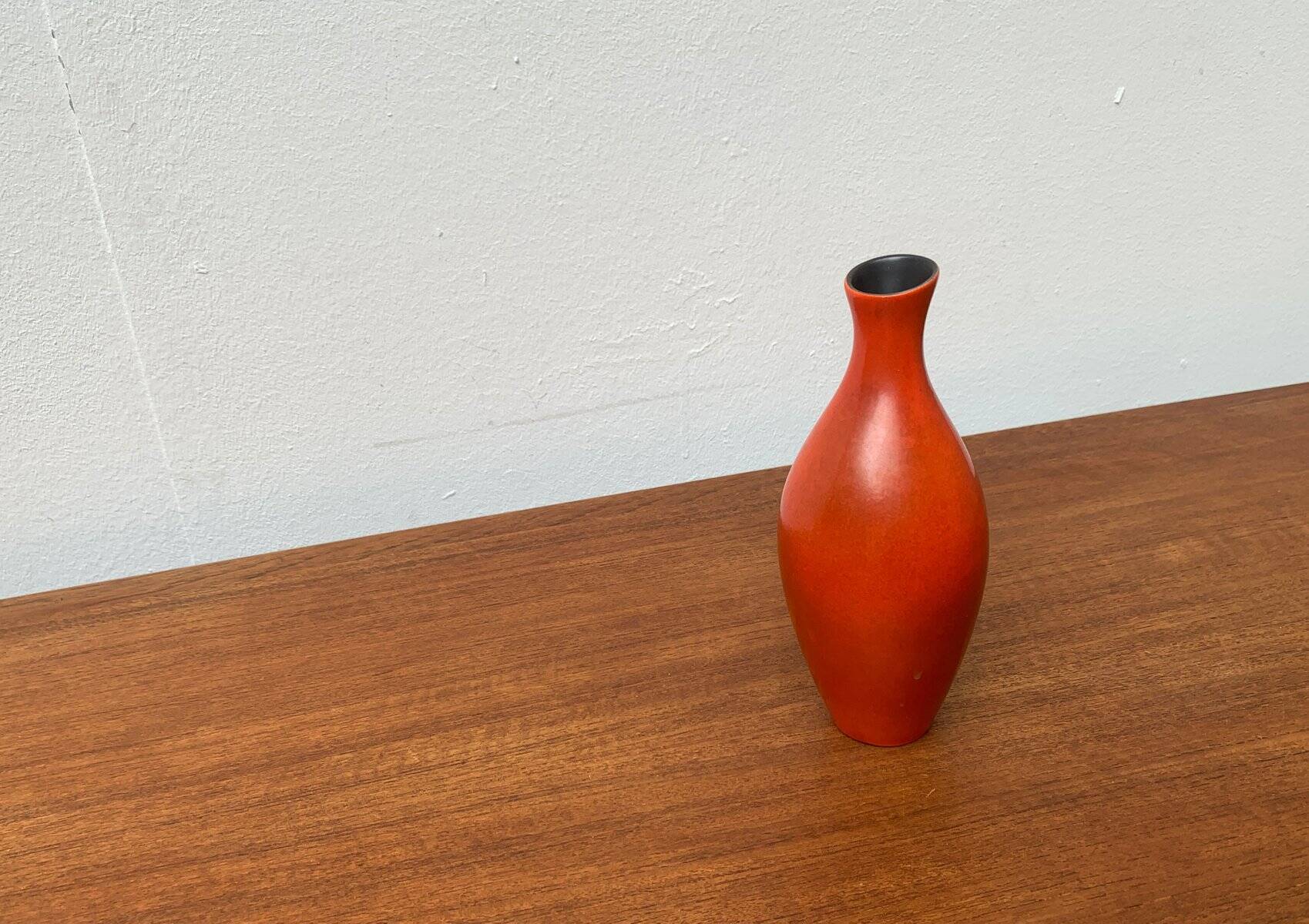 German ceramic vase from the Urania series by Wächtersbach, mid-century, 1960s.