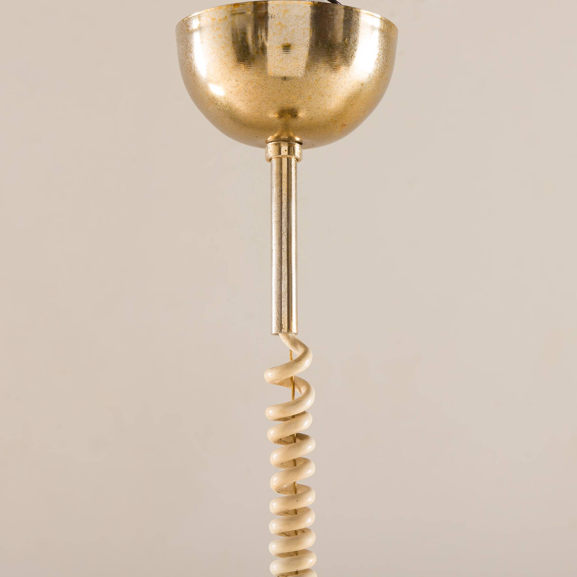 Murano globe pendant lamp by Lino Tagliapietra, Italy 1970s