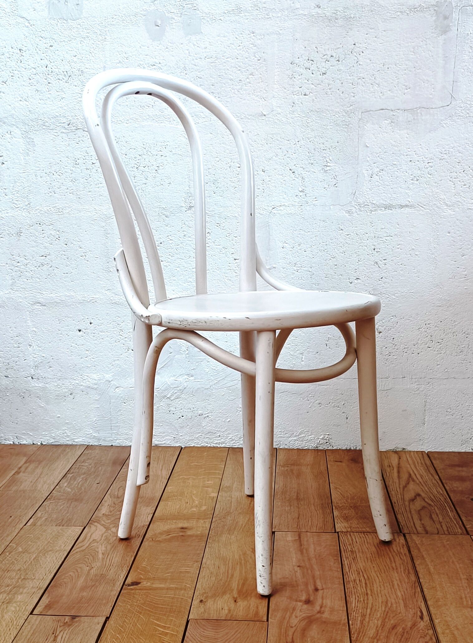 Vintage wooden bistro chair