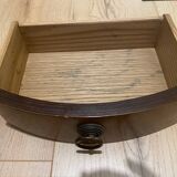 Swivel English bookcase
