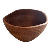 Wooden salad bowl