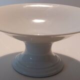 Compotier en porcelaine blanche 19 siècle