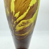 Vase en verre emile galle