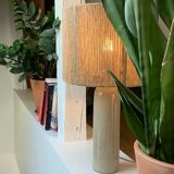 Sandstone lamp and jute string