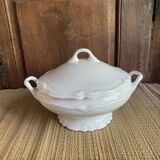 Lot of 3 plates of fine porcelain soup from Limoges de Bernardaud
