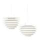 Pair of Verona lamps, design by S. Middelboe for Lyfa, Denmark 1968