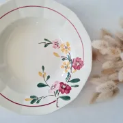 Service of 4 Deep Plates Sarreguemines / Bitche