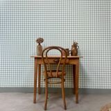 Bureau, table d’appoint en hêtre, restauré