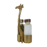 Salt and pepper maker support giraffe year 40 50