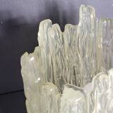 Ice Frost par JT Kalmar luminaires vintage 70's