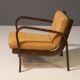 Koželka & Kropáček armchair, 1940s, silver medal – Milan Triennale 1946, restored bentwood frame