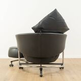 Girotonda Armchair & Ottoman by Cassina