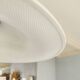 Vintage white metal suspension 1980