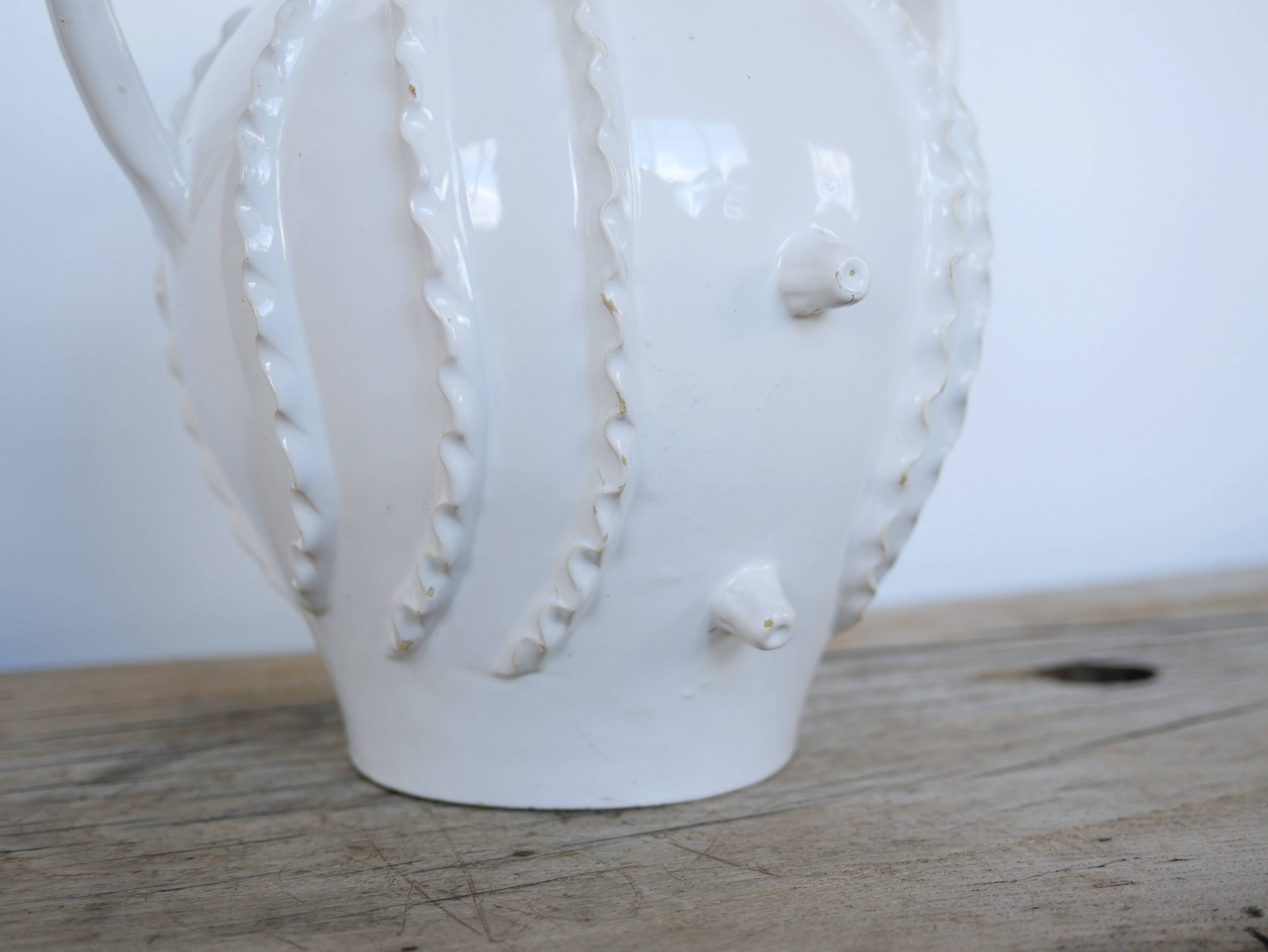 Vintage ceramic vase by Emile Tessier