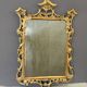 Italian mirror in gilded wood from the 19th century.