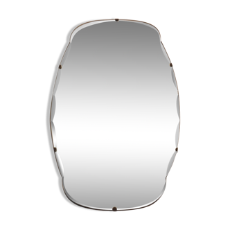 Miroir biseauté nuage 55 x 32 cm