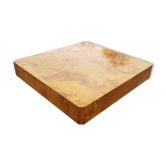 Table basse bout de canapé en Loupe véritable