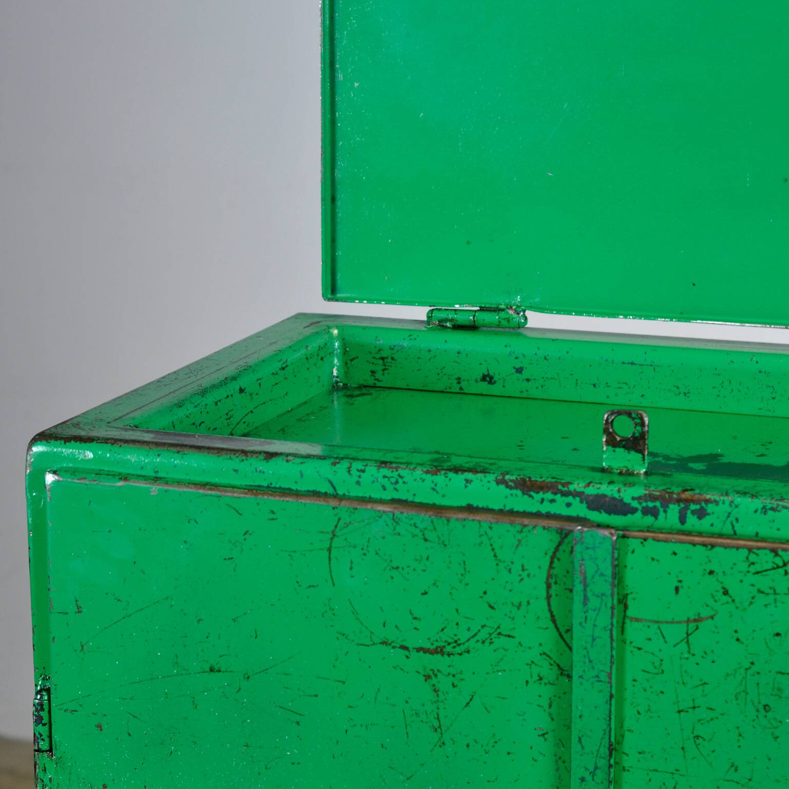 Industrial wrought iron cabinet, 1960s