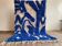 Traditional blue Beni Ourain artisan rug 140 x 260 cm