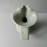 Light blue stoneware pitcher from the 70s, Versailles