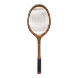 Raquette de tennis en bois marque j.gauthier fils & cie + 2 presses  (bois et alu)