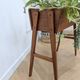 Vintage teak planter 60s