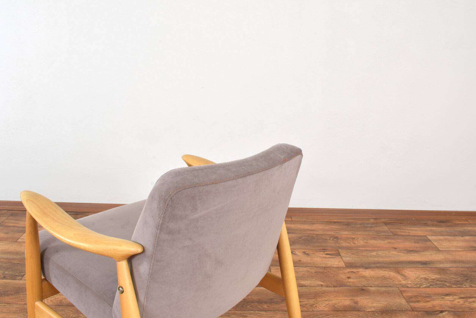 Mid-Century Polish Lounge Chairs by J. Kędziorek, 1960s. Set of 2.