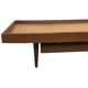 Vintage 1950s teak sofa bed with drawers.