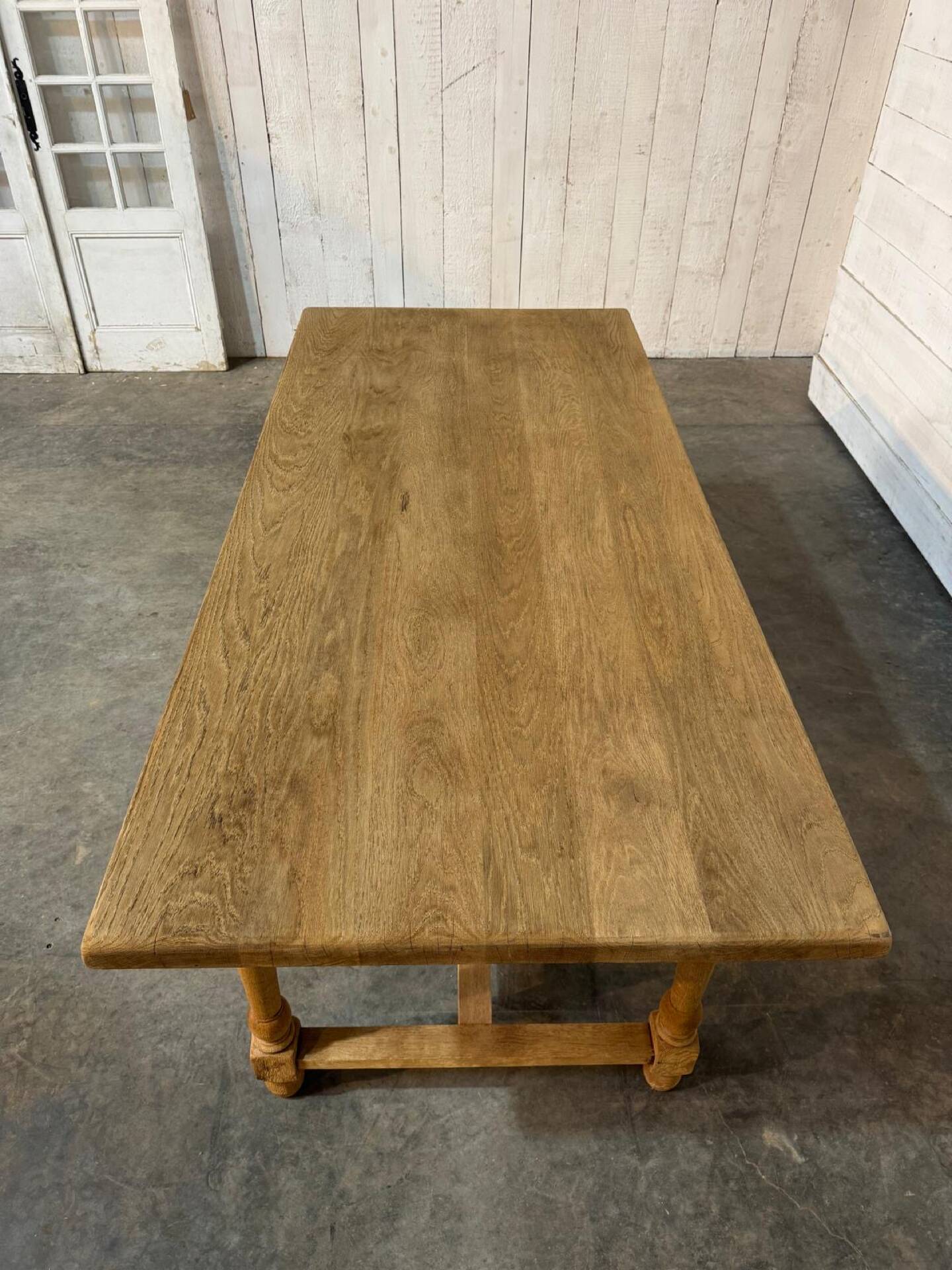 Oak farmhouse table