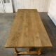 Oak farmhouse table