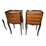 Pair of Louis XV style bedside tables
