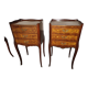 Pair of Louis XV style bedside tables