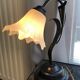 Lampe tulipe de chevet ou bureau