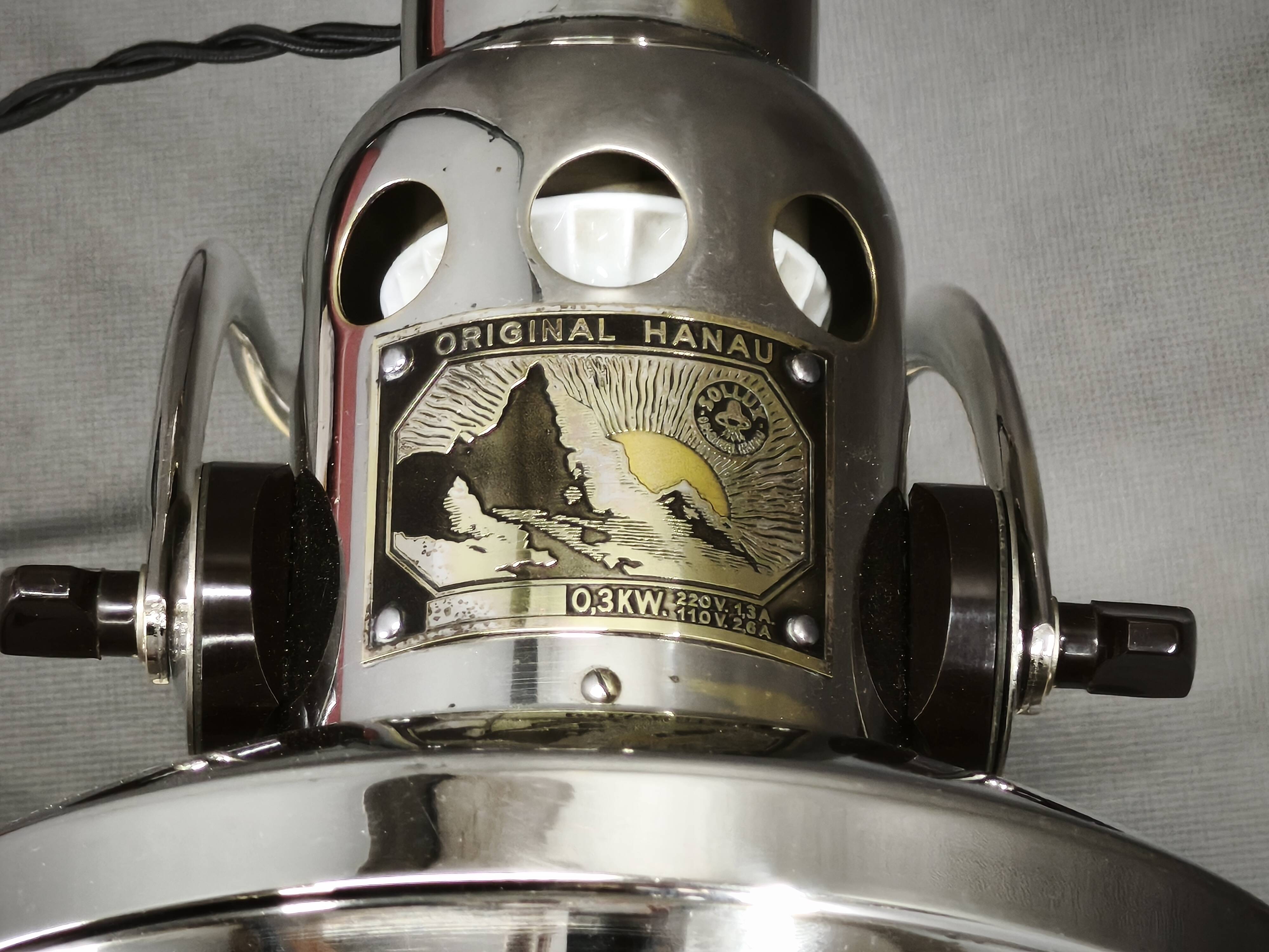 Original Hanau Bauhaus Medical Lamp, Germany, 1930s