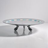 Indonesian footed bowl Mid Cenury 1950s