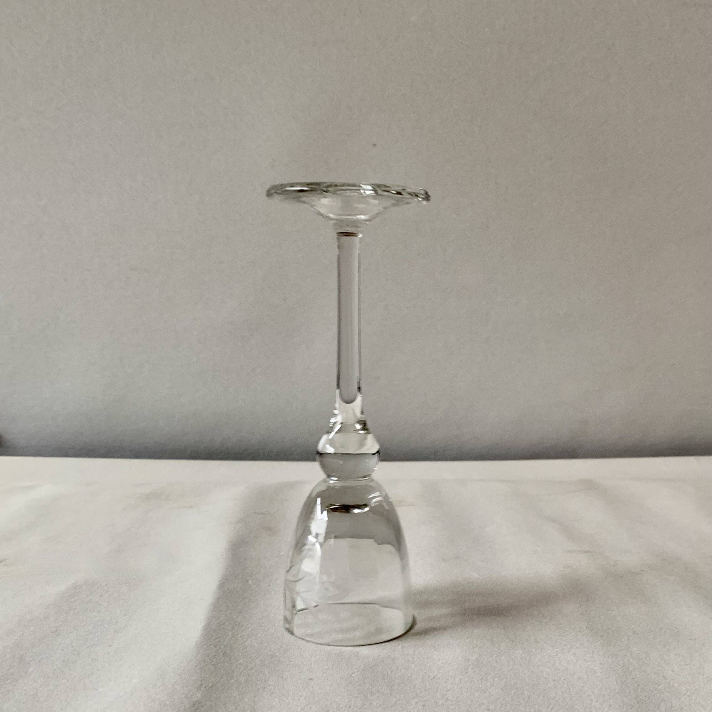 Old cut crystal liquor service