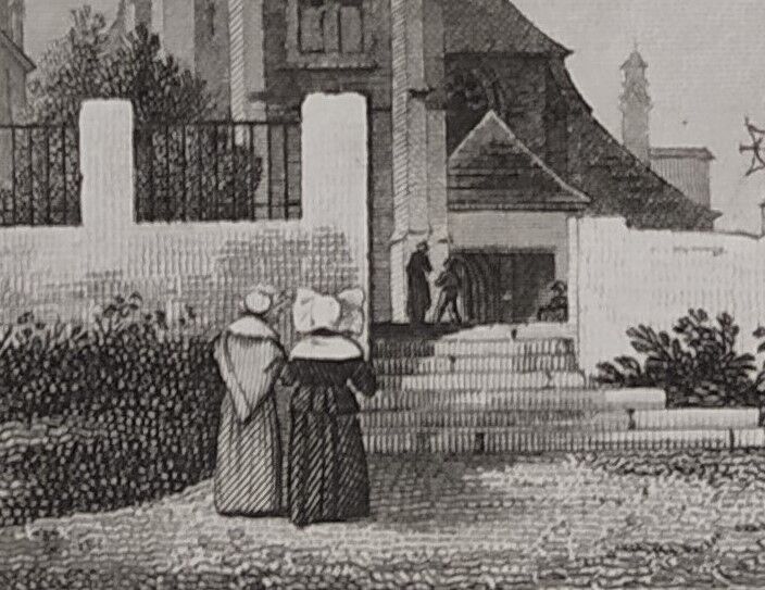 Gravure de 1830 "Eglise de Mmitry"