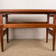 Danish teak table model "elevator" adjustable high and low, Kai Kristiansen, V.M.Mobler 1960