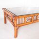 Ensemble de 3 tables basses en rotin