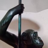 Lamp sculpture by Max Le Verrier