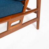 Mid-Century Modern Pair of Armchairs by Isa, Italy, 1960s