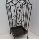 Wrought iron umbrella holder
