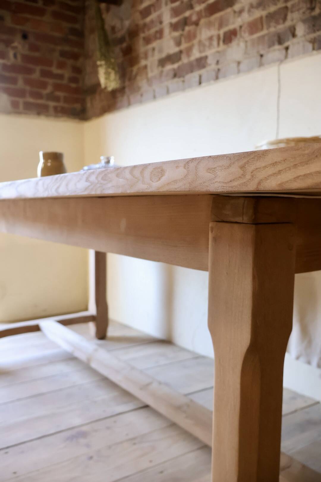 Large rustic farmhouse table